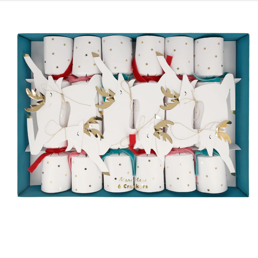 Leaping Reindeer Medium Crackers