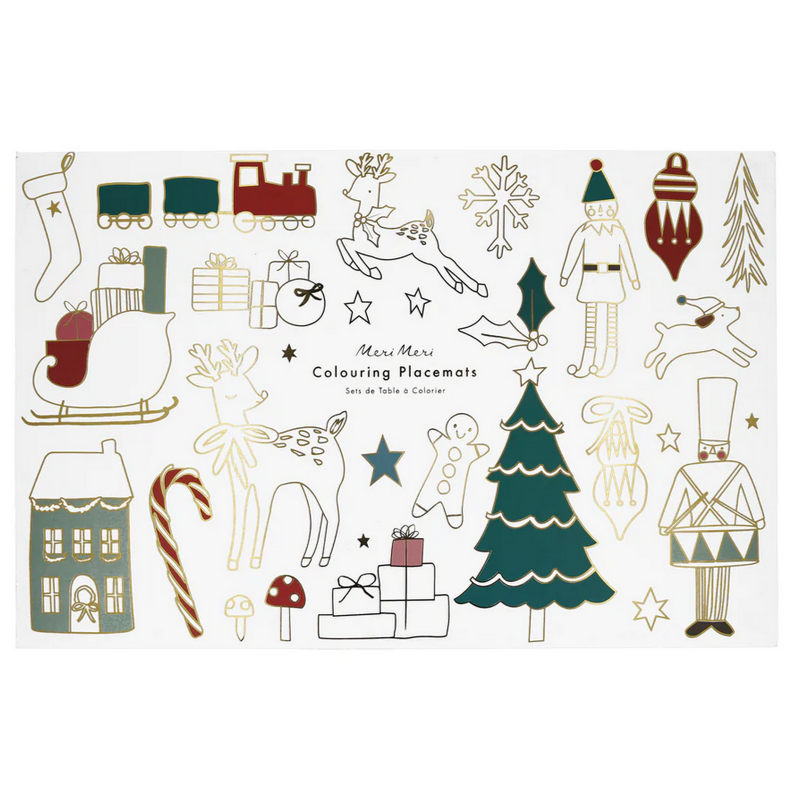 Christmas Coloring Placemats (8pk)