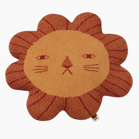 Lion Shaped Cushion by Donna Wilson