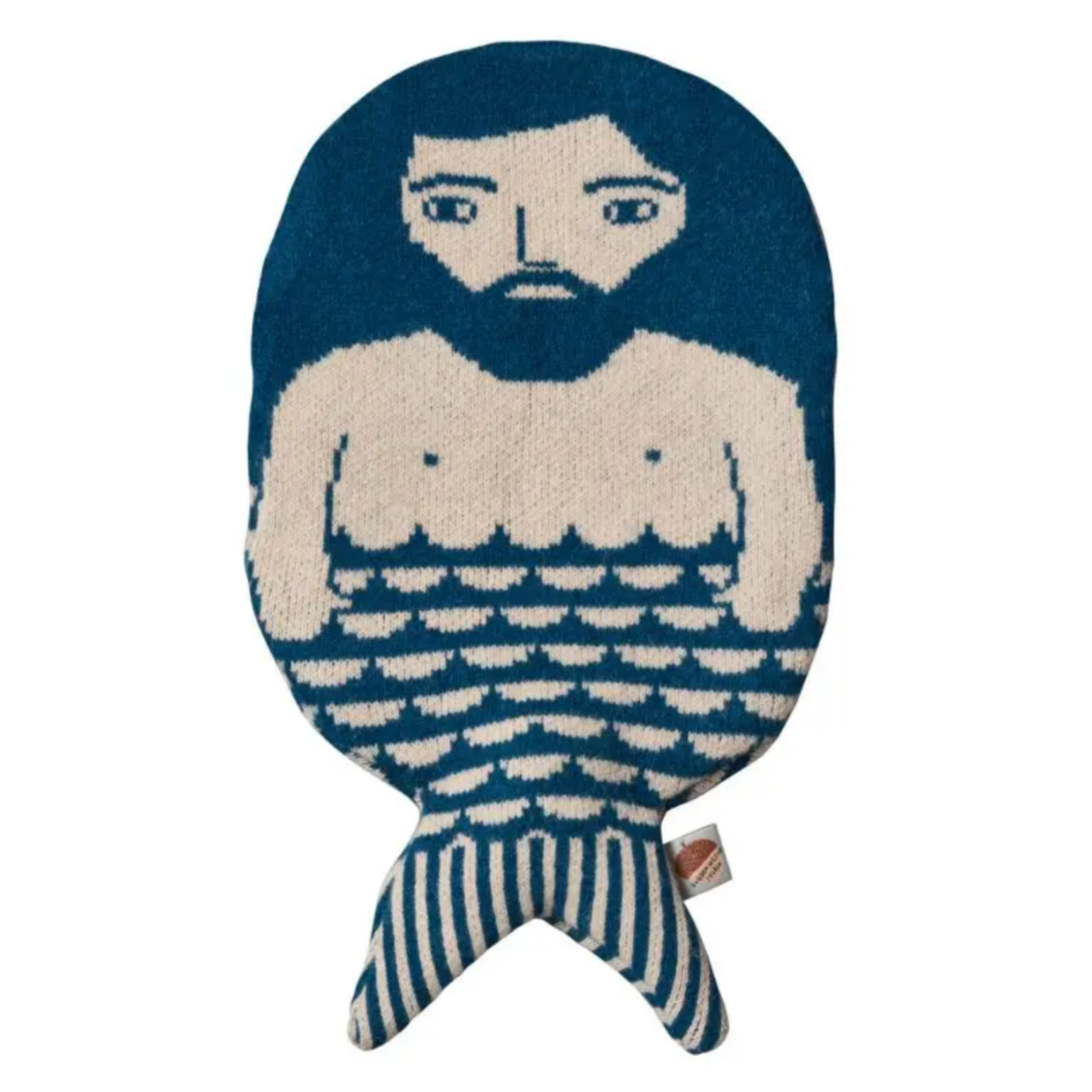 Merman Hot Water Bottle -Donna Wilson - blue