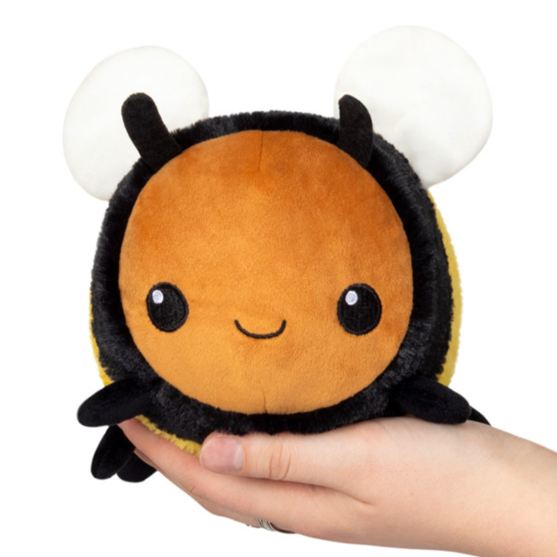 Snugglemi Snackers Fuzzy Bumblebee 5"