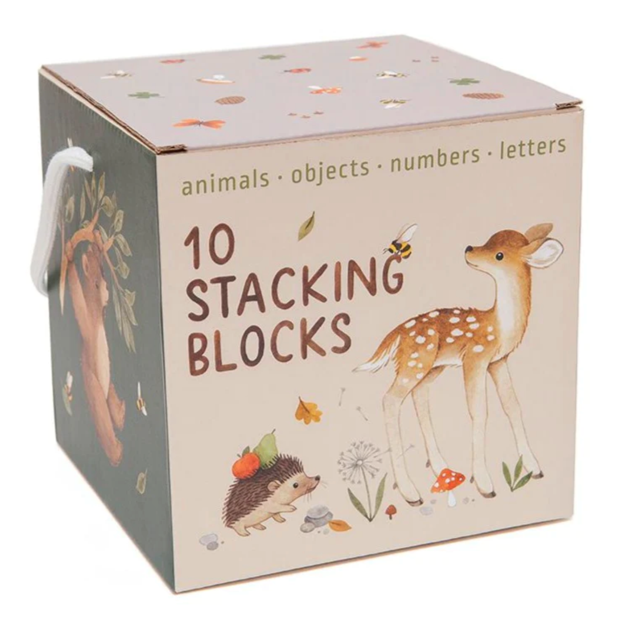 10 Stacking Blocks Wild Bear