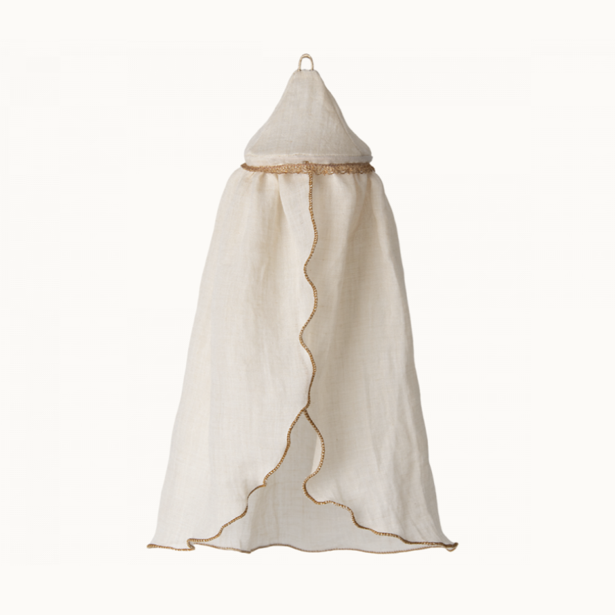 Miniature Bed Canopy - cream