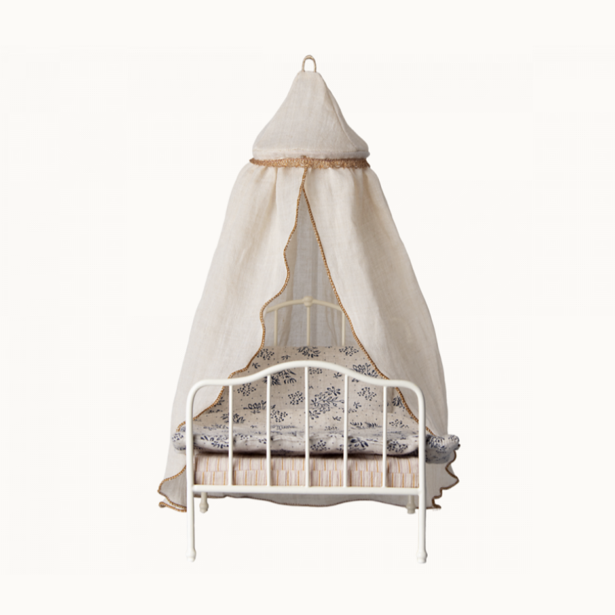 Miniature Bed Canopy - cream