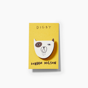 Digby Pin Badge -Donna Wilson