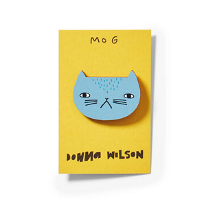 Mog Pin Badge -Donna Wilson