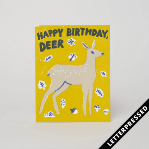 Birthday Deer -birthday