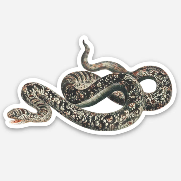 Appalled Snake - Gap Filler Sticker