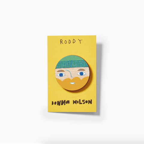 Roddy Pin Badge -Donna Wilson