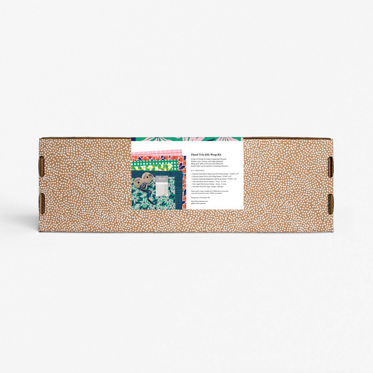 Floral Trio – Gift Wrap Kit