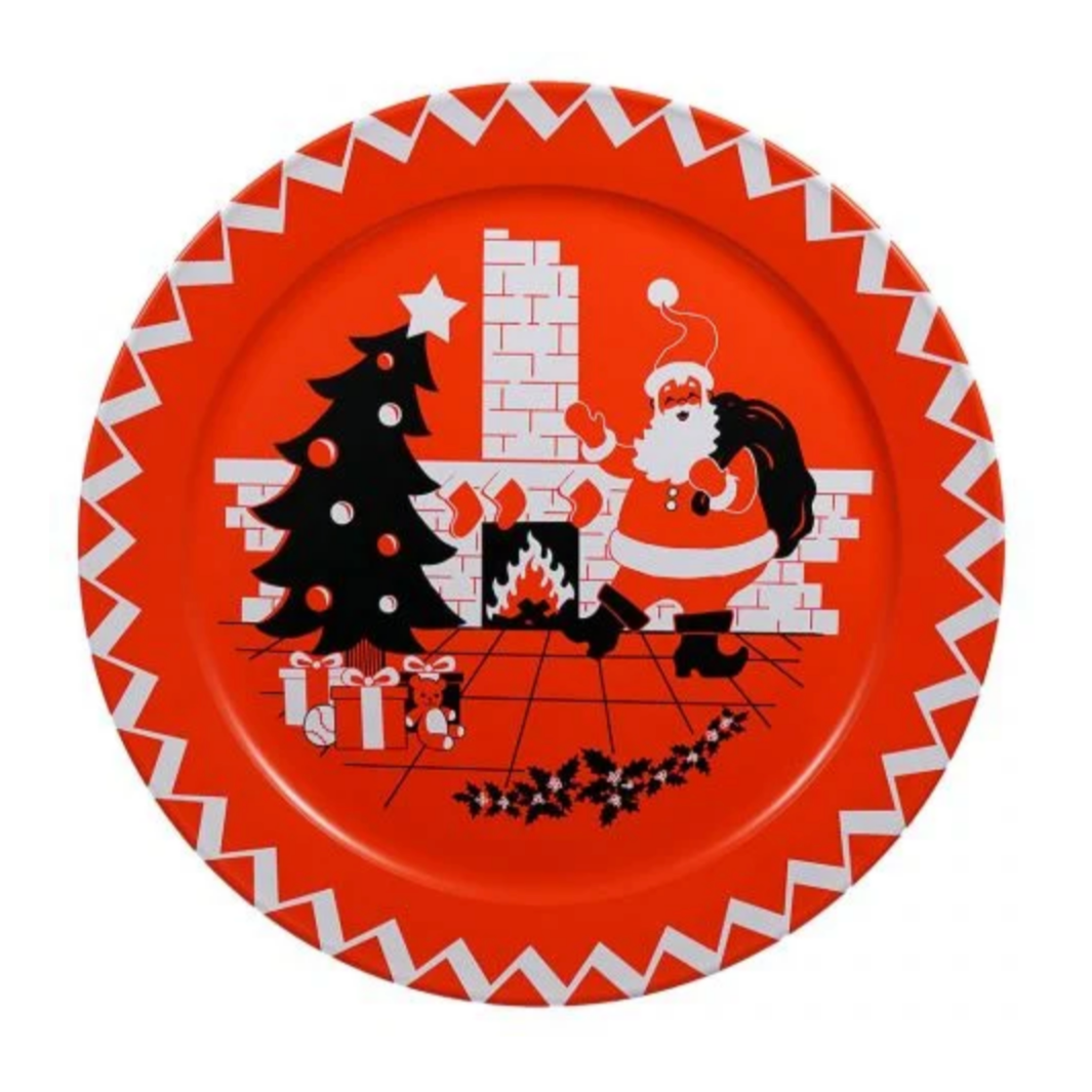 Tin Santa Tray