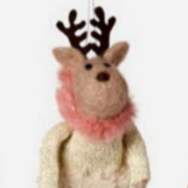 Animal Ornaments in Winter Attire (10 animals to choose)