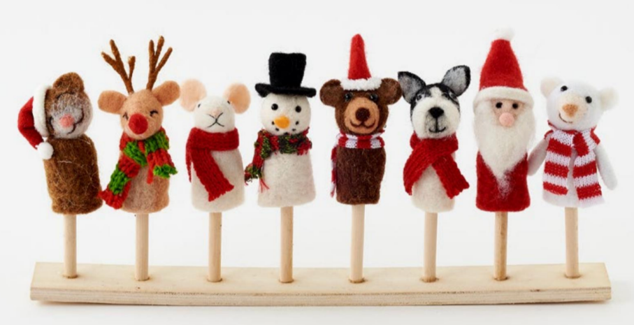 Christmas Finger Puppet