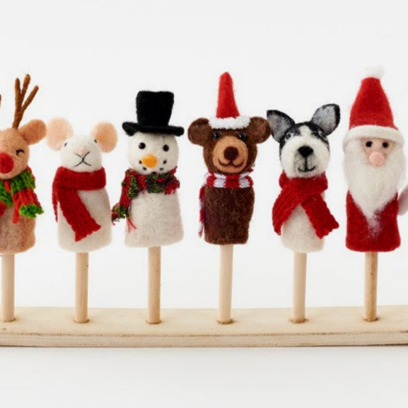 Christmas Finger Puppet