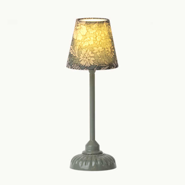 Vintage Floor Lamp Small - dark mint
