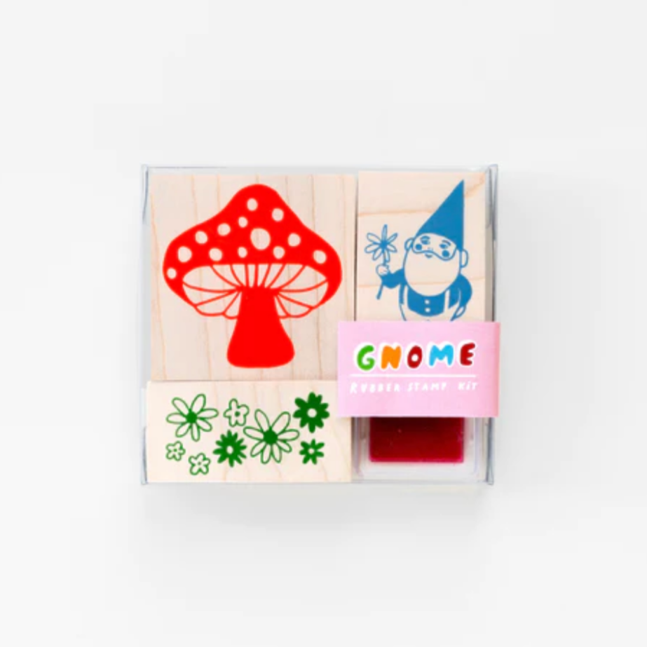 Gnome & Mushroom Small Stamp Kit