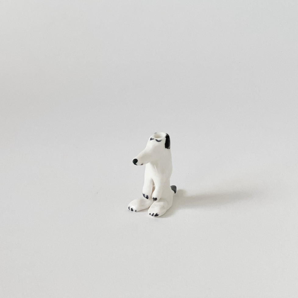 Mini Dog Vase -Eleonor Boström