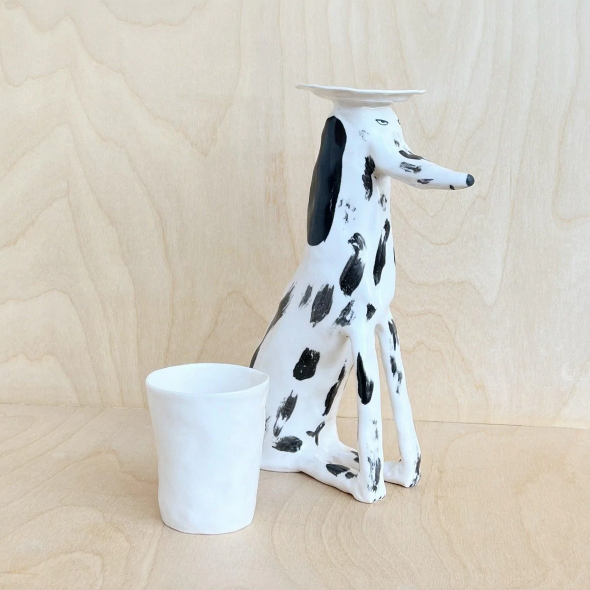 Plant Pot Dog with Spots -Eleonor Boström