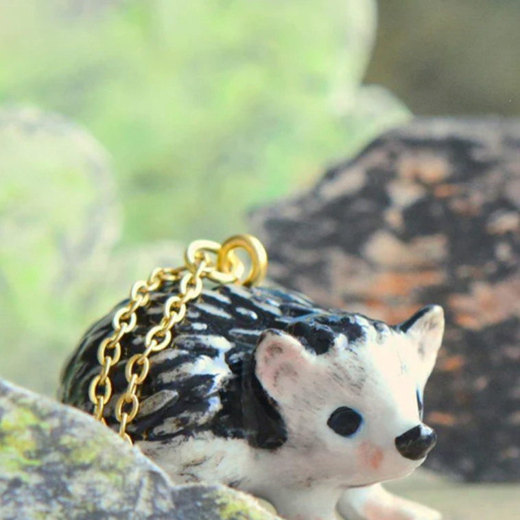 Hedgehog Necklace