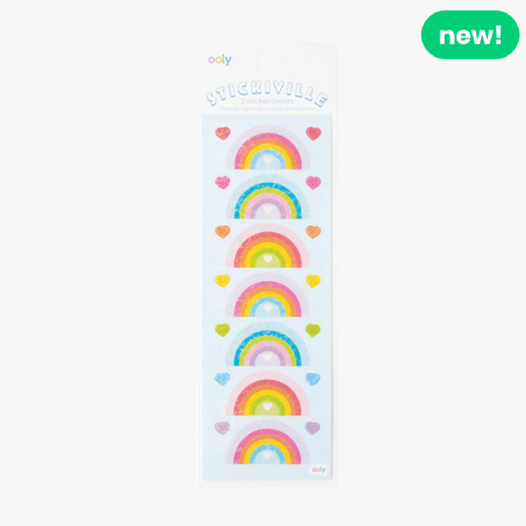 Stickiville Rainbow Love Skinny Stickers