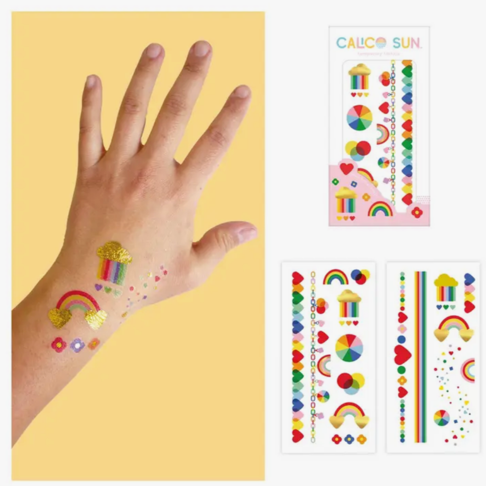 Violet Temporary Tattoos