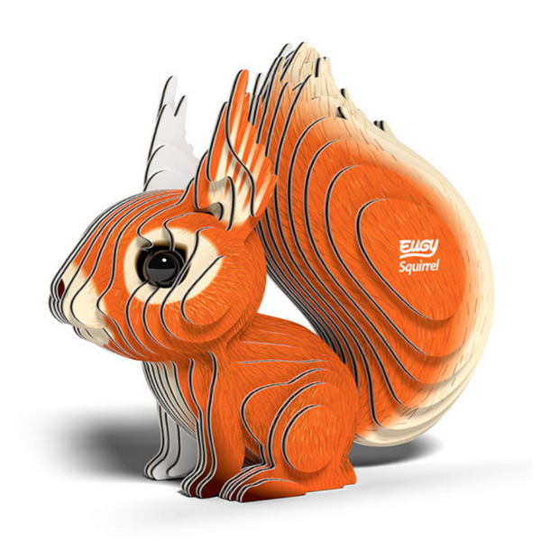Squirrel 3-D model kit 6yrs+