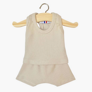 Minikane Les P'tits Basiques – Marcel Linen Doll Underwear -34cm