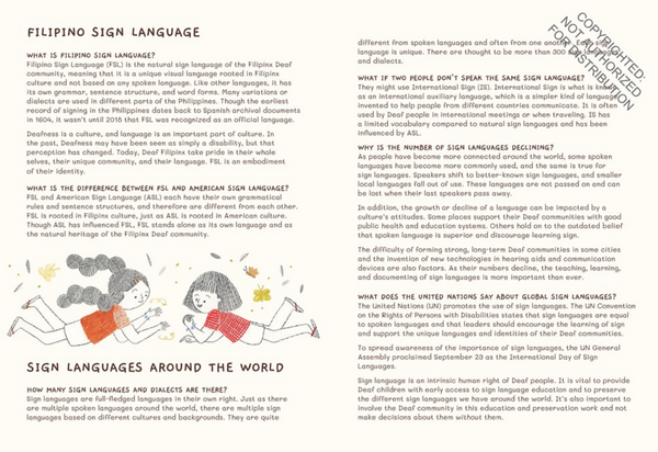 Dancing Hands: A Story of Friendship in Filipino Sign Language (3-5yrs)