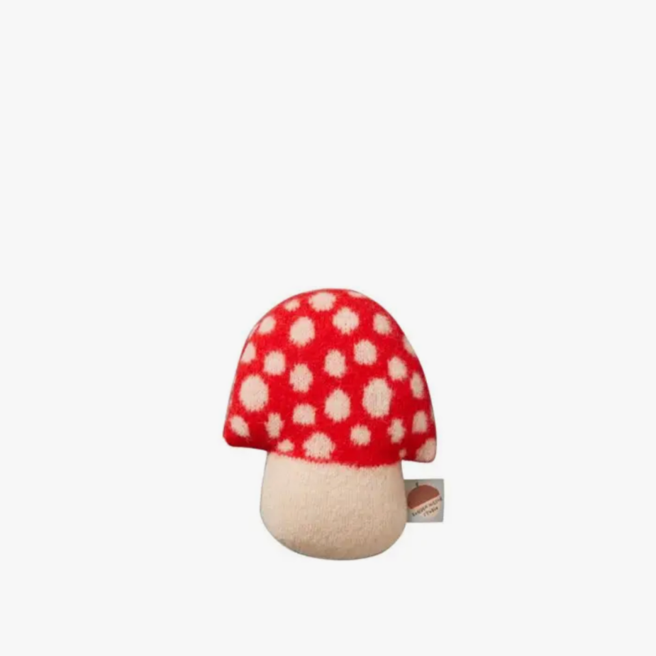 Mushroom Shaped Mini - red by Donna Wilson
