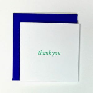 Tiny Card: Thank You Card -thank you
