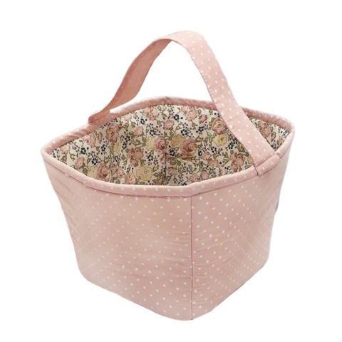 Pink Basket Caddy
