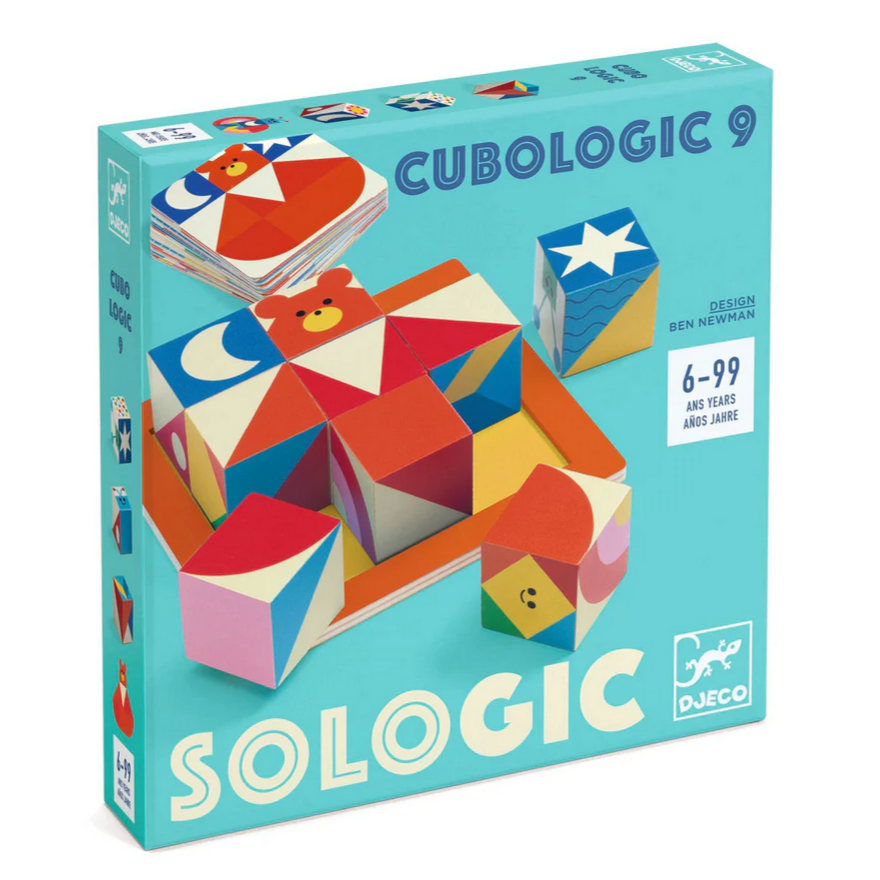 Cubologic 9pcs Sologic -6yrs+