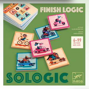 Finish Logic Game 6yrs+