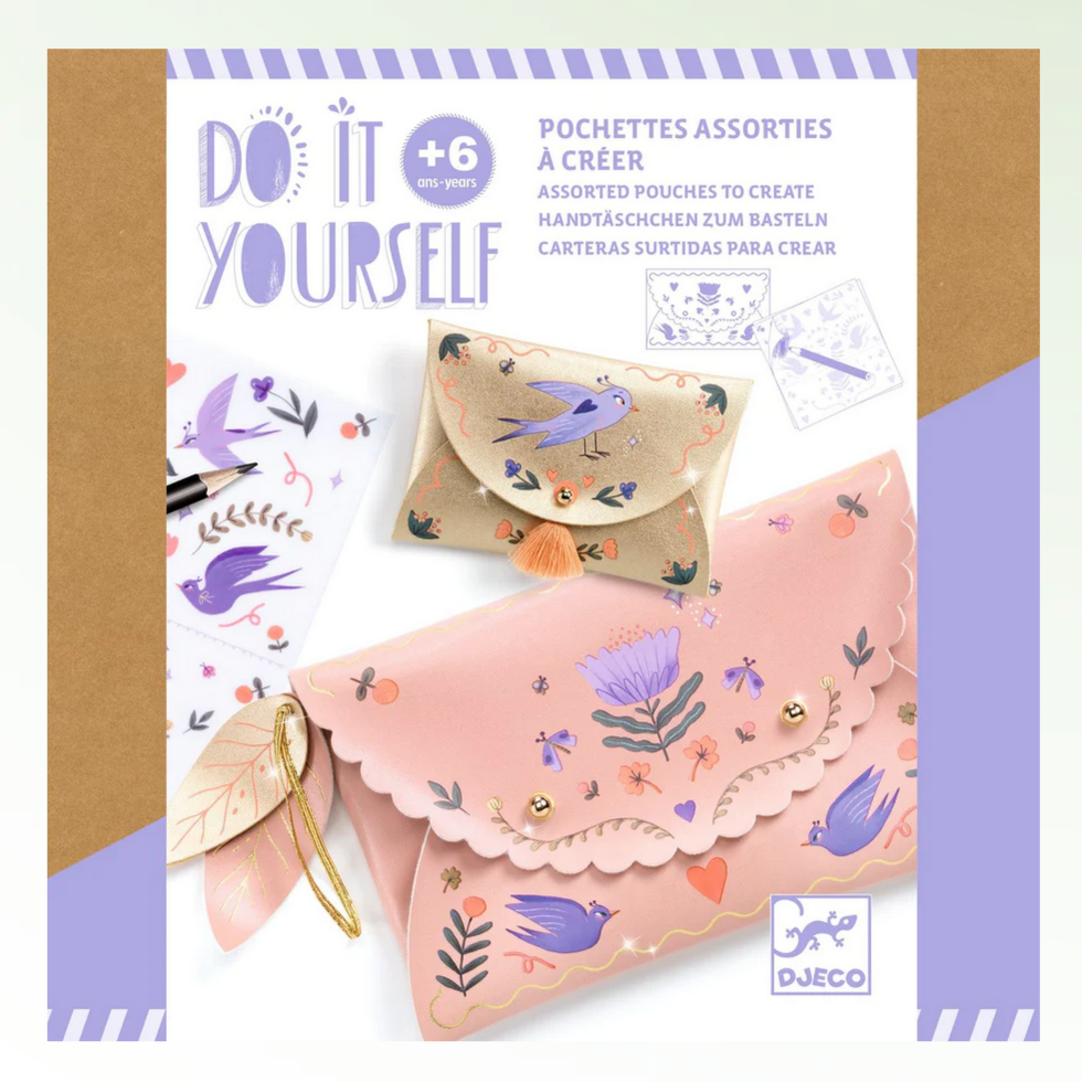 Sweet Fashionista Pouches DIY Craft Kit -Lucille Michieli