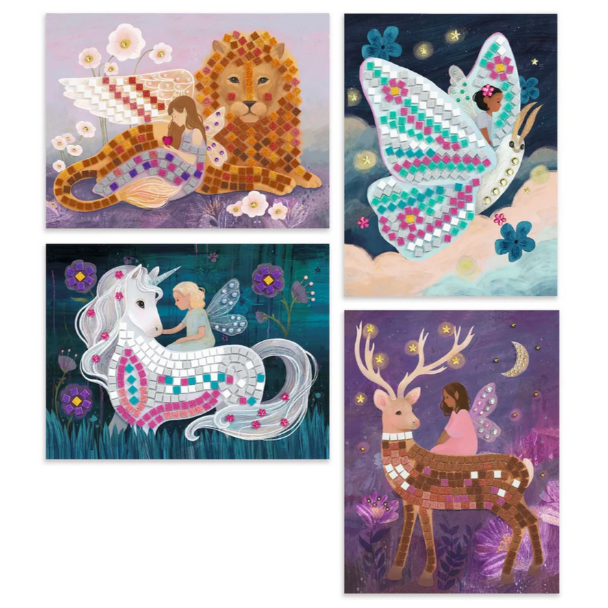 The Enchanted World Sticker & Jewel Mosaic (6-10yrs)