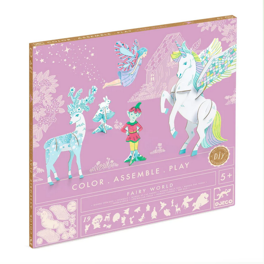 Fairy World Color. Assemble. Play. DIY Craft Kit