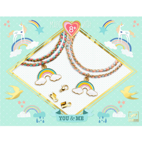 Rainbow Kumihimo Beads & Jewelry (8-16yrs)