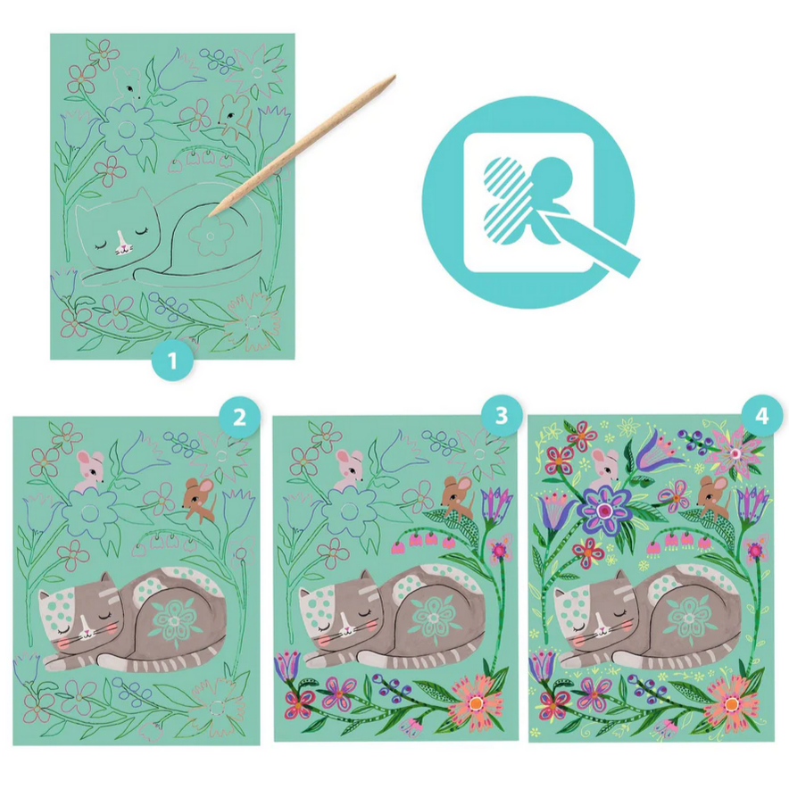 Encounters Scratch Cards Activity