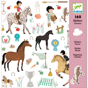 Horses Sticker Sheets (4-8yrs)