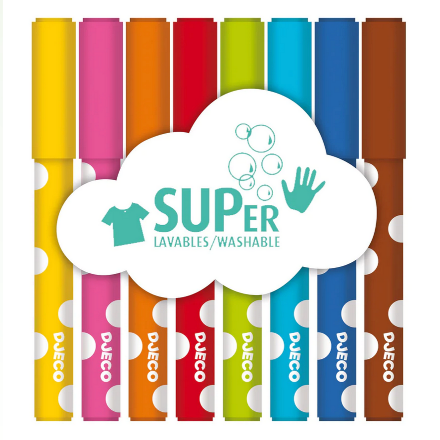 8 Felt Tip Markers: Le Petit Artist