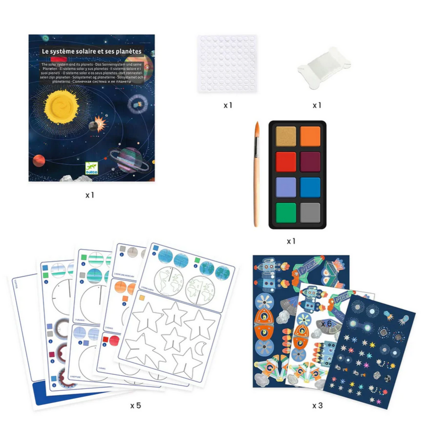 Solar System DIY Decorative Mobile