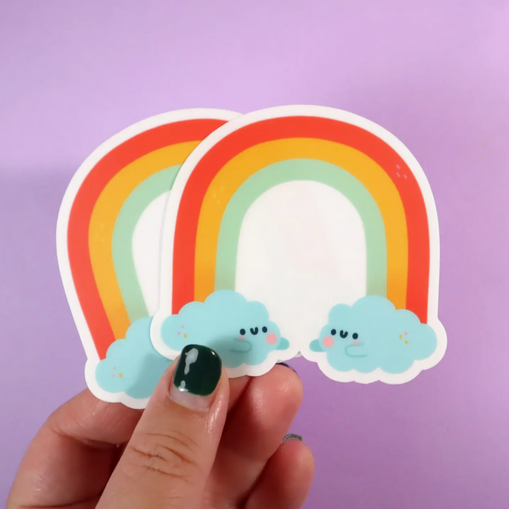 Together Soon Rainbow Sticker -Vica Lew