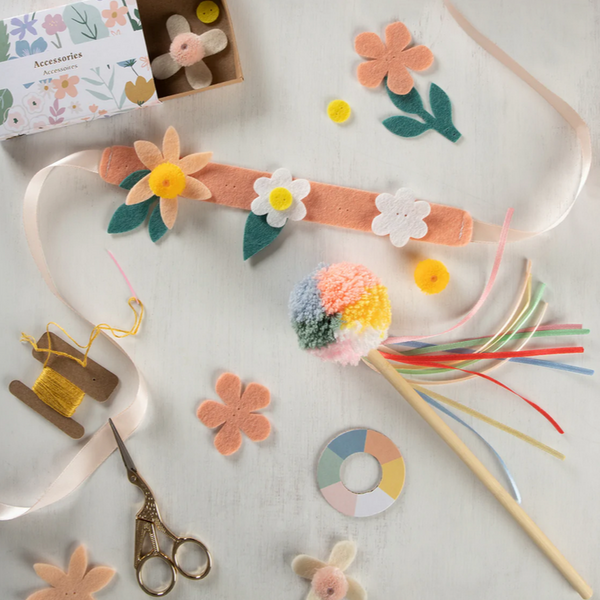 Flower Crown & Wand Craft Kit 8yrs+