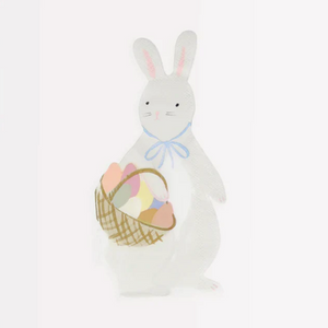Bunny with Basket Napkins (pk16)