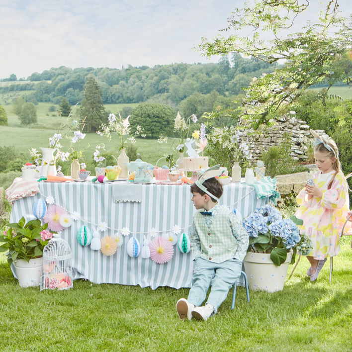 Honeycomb Easter Bunny Garland