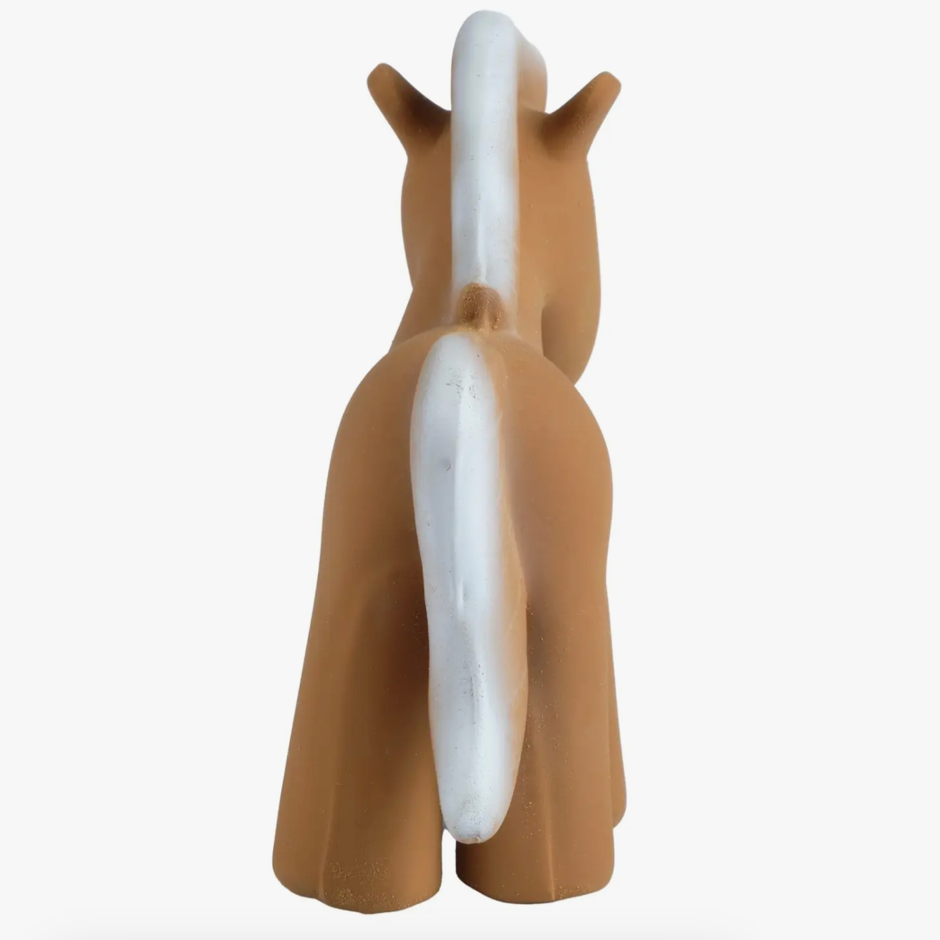 Horse - Natural Organic Rubber Teether, Rattle & Bath Toy