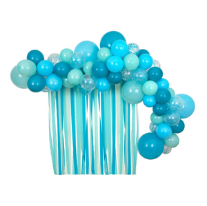 Blue Balloons & Streamers Kit