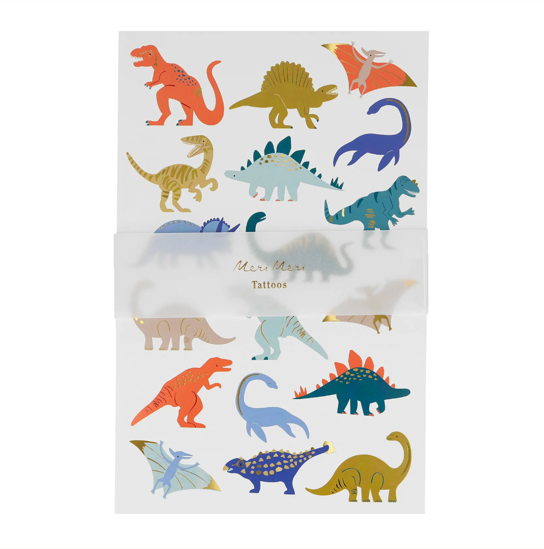 Dinosaurs Tattoo Sheets (x2 sheets)