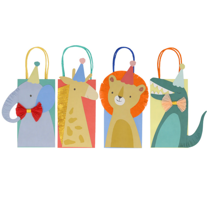 Animal Parade Party Bags (pk8)