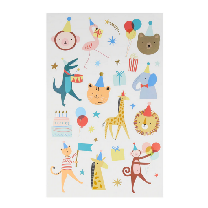 Animal Parade Tattoo Sheets (pk2)